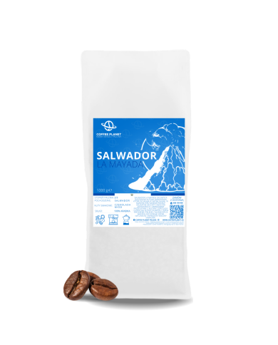 KAWA  ŚWIEŻO PALONA ZIARNISTA SALWADOR 1KG KAWA  ŚWIEŻO PALONA ZIARNISTA SALWADOR 1KG