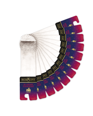 Zestaw Richmont Blueberry Strawberry 12 Saszetek + Szklanka Richmont Ice Zestaw Richmont Blueberry Strawberry 12 Saszetek + Szklanka Richmont Ice