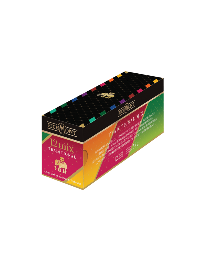 Zestaw Herbata Richmont Mix Traditional + Szklanka Richmont Hot