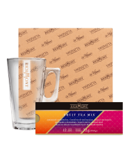 Zestaw Herbat Owocowych Richmont Fruit Mix + Szklanka Richmont Hot