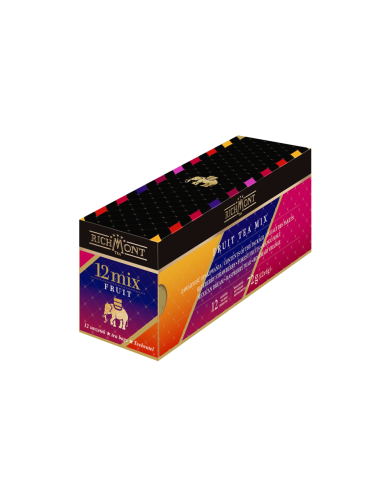 Zestaw Herbat Owocowych Richmont Fruit Mix + Szklanka Richmont Hot Zestaw Herbat Owocowych Richmont Fruit Mix + Szklanka Richmont Hot