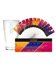 Zestaw Herbat Owocowych Richmont Fruit Mix + Szklanka Richmont Hot