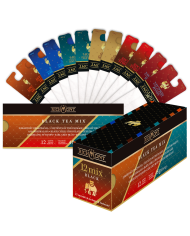 Zestaw Mix Czarnych Herbat Richmont + Szklanka Richmont Hot