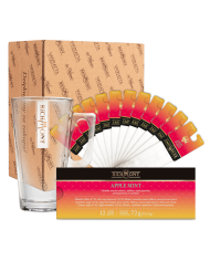 Zestaw Herbata Richmont Apple Mint 12 Saszetek + Szklanka Richmont Hot