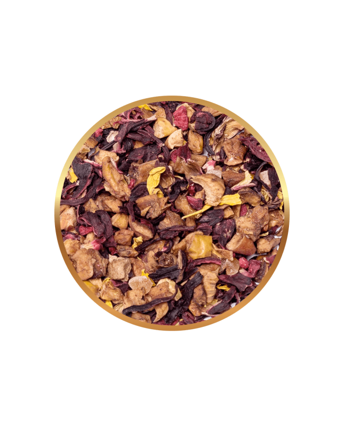 Zestaw Richmont Raspberry Pear 12 Saszetek + Szklanka Richmont Hot