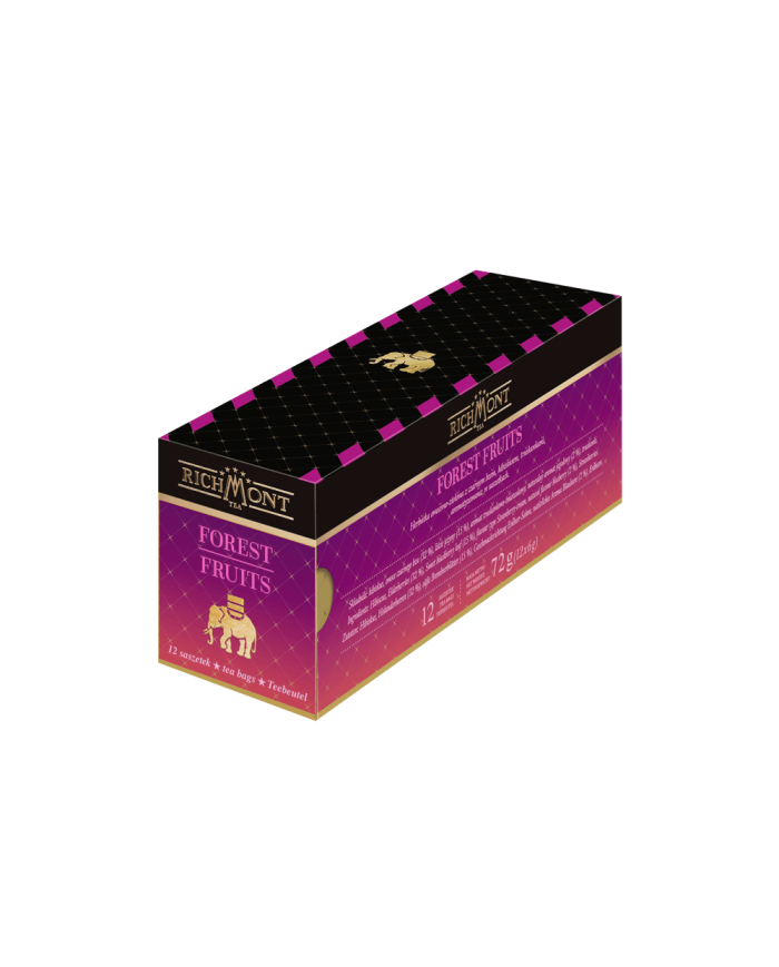 Zestaw Richmont Forest Fruits 12 Saszetek + Szklanka Richmont Hot