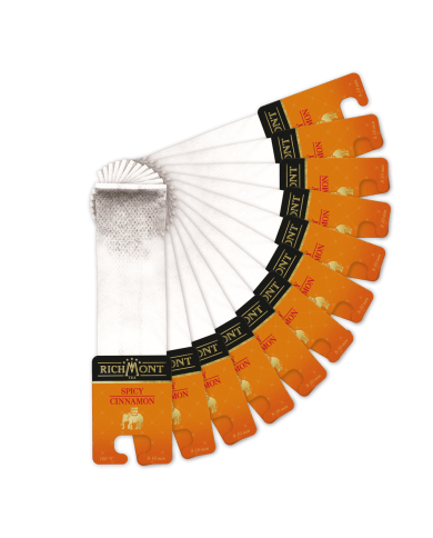 Zestaw Richmont Spicy Cinnamon 12 Saszetek + Szklanka Richmont Hot Zestaw Richmont Spicy Cinnamon 12 Saszetek + Szklanka Richmont Hot