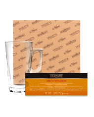 Zestaw Richmont Spicy Cinnamon 12 Saszetek + Szklanka Richmont Hot