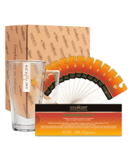 Zestaw Herbata Richmont Rosemary Orange 12 Saszetek + Szklanka Richmont HOT