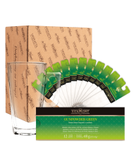 Zestaw Richmont Gunpowder Green 12 Saszetek + Szklanka Richmont Hot