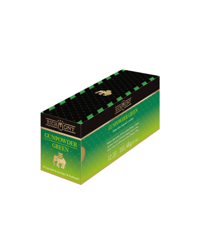 Zestaw Richmont Gunpowder Green 12 Saszetek + Szklanka Richmont Hot Zestaw Richmont Gunpowder Green 12 Saszetek + Szklanka Richmont Hot
