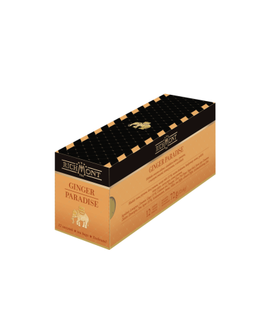 Zestaw Richmont Ginger Paradise 12 Saszetek + Szklanka Richmont Hot Zestaw Richmont Ginger Paradise 12 Saszetek + Szklanka Richmont Hot