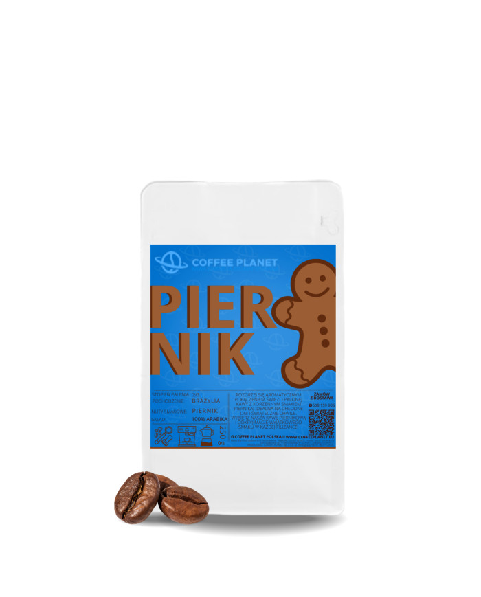 KAWA SMAKOWA ZIARNISTA 250g PIERNIK