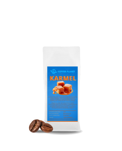 KAWA SMAKOWA ZIARNISTA 100g KARMEL KAWA SMAKOWA ZIARNISTA 100g KARMEL