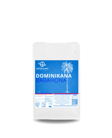 KAWA ŚWIEŻO PALONA DOMINIKANA 250g KAWA ŚWIEŻO PALONA DOMINIKANA 250g