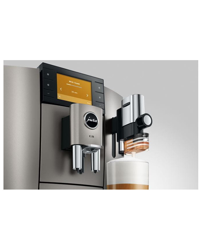 EKSPRES AUTOMATYCZNY JURA E8 MIDNIGHT SILVER (ED)