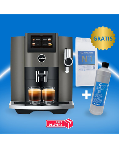 EKSPRES AUTOMATYCZNY JURA S8 DARK INOX (EB) + KAWA + ODKAMIENIACZ EKSPRES AUTOMATYCZNY JURA S8 DARK INOX (EB) + KAWA + ODKAMIENIACZ