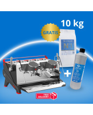 EKSPRES KOLBOWY DO KAWY IZENSSO RAPTOR 2GR BLACK + 10 KG KAWY + ODKAMIENIACZ