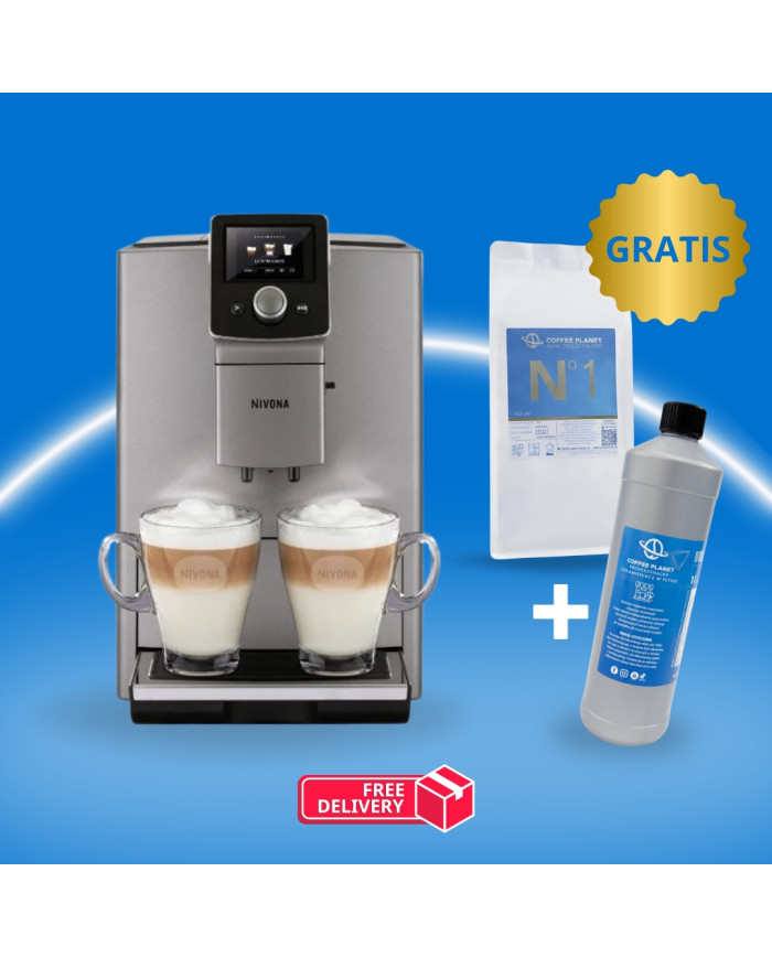 EKSPRES AUTOMATYCZNY NIVONA CAFEROMATICA 823 5 LAT GWARANCJI + KAWA + ODKAMIENIACZ