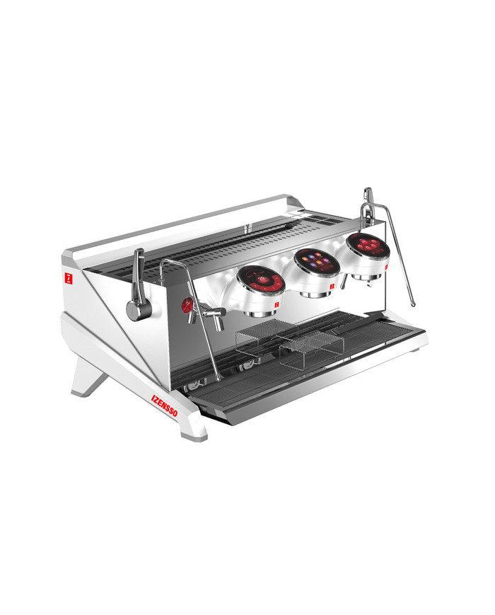 EKSPRES KOLBOWY DO KAWY IZENSSO RAPTOR 3GR WHITE