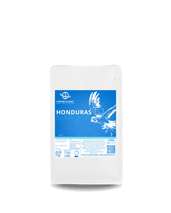HONDURAS 250G KAWA ŚWIEŻO PALONA