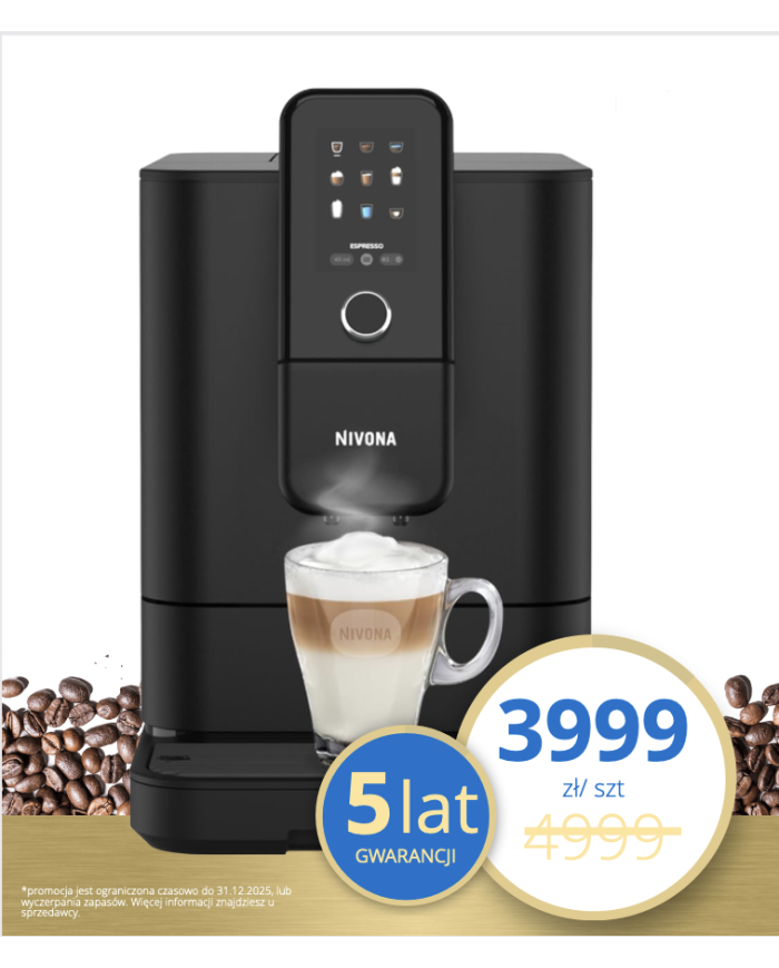 EKSPRES AUTOMATYCZNY NIVONA NIVO 8101 Z 5 LETNIĄ GWARANCJĄ