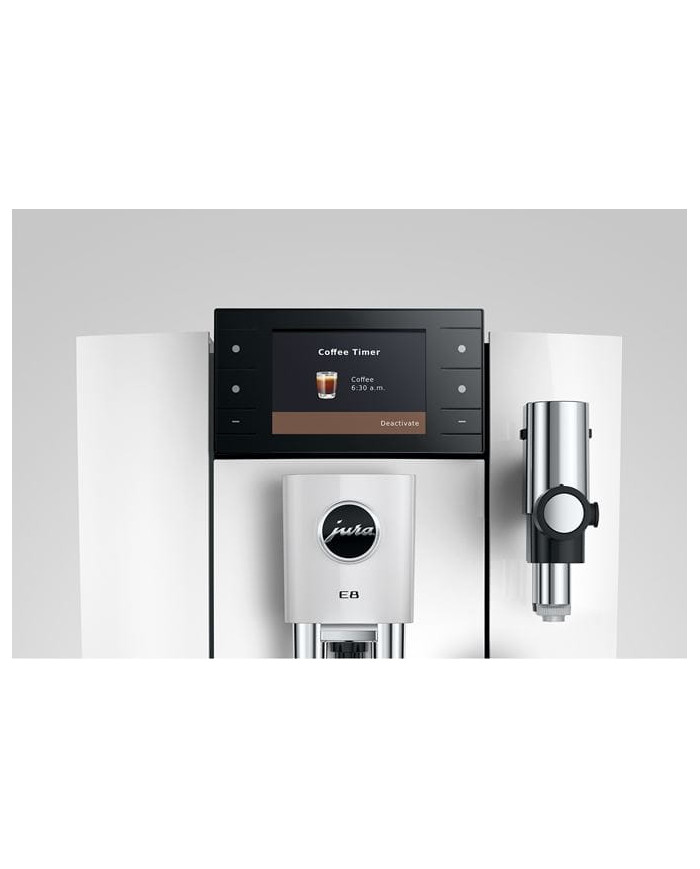 EKSPRES AUTOMATYCZNY JURA E8 PIANO WHITE (ED)