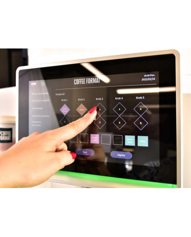 COFFEE FORMAT BREAK W8L Black + 5 KG KAWY + ODKAMIENIACZ