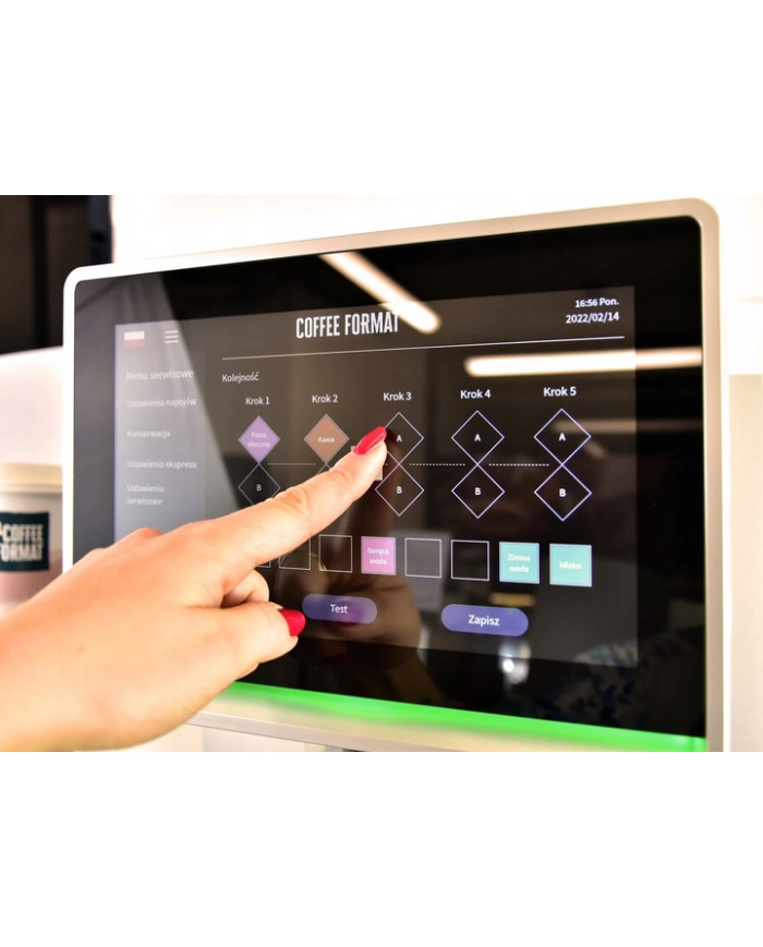 COFFEE FORMAT BREAK W8L Black + 5 KG KAWY + ODKAMIENIACZ