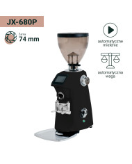 Młynek JX-680P Sandy Matt Black - Automatyczny młynek do kawy z wagą - Coffee Format