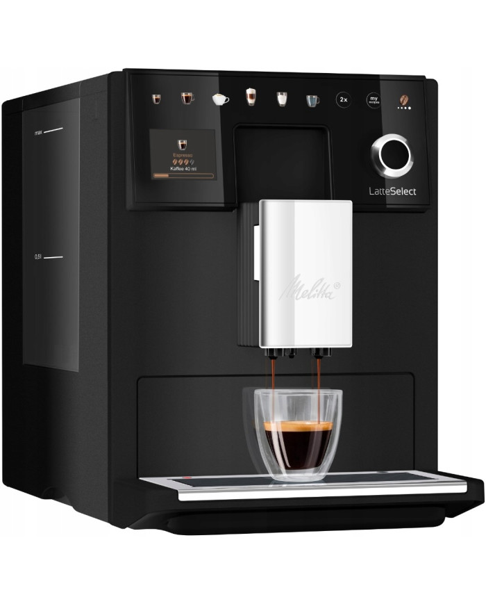 EKSPRES CIŚNIENIOWY MELITTA LATTESELECT F630-212 CZARNY