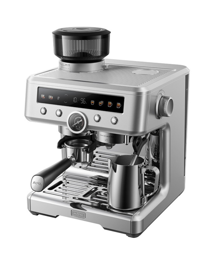 EKSPRES KOLBOWY MOVA S20 PRO SREBRNY