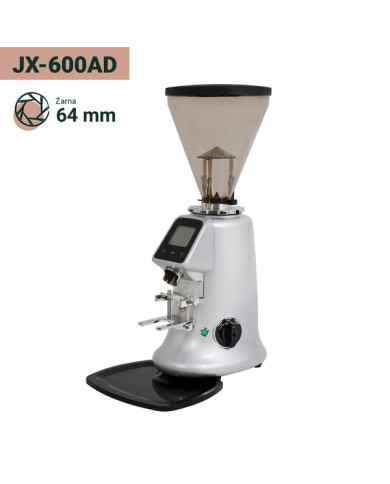 Młynek JX-600AD Silver - Profesjonalny młynek do kawy (żarna 64 mm) - Coffee Format